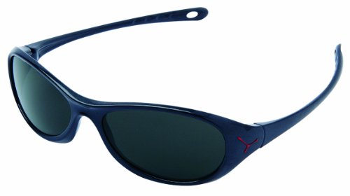 Cébé, Occhiali da Sole Gecko, Nero (Gecko Shiny Glossy Black 2000 Grey)