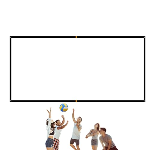 Linee da Beach Volley - Delimitatori di Campo, Strisce di Gioco su Sabbia | Kit di Rivestimento Regolabile Resistente ai Raggi UV, Nastro in Nylon Resistente e Pesante per l'Allenamento Quotidiano di