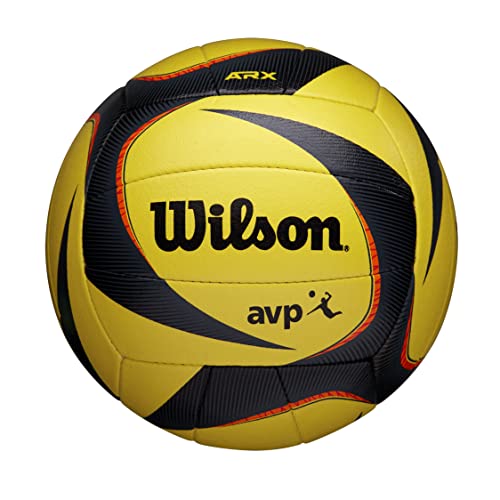 Wilson Pallone da Pallavolo AVP ARX, Cuoio Composito, Utilizzo Indoor e Outdoor, Adatto per Beach Volley