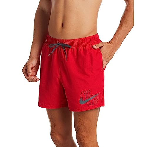 NIKE 5 Volley Short, Pantaloncini Sportivi Uomo, University Red 566, M