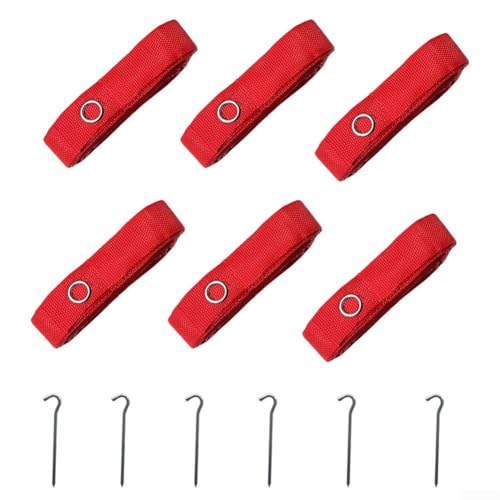 Cime di confine per beach volley con paletti per campi da esterno, 8 x 16 m, kit corda in nylon per fissare il perimetro del campo su sabbia ed erba