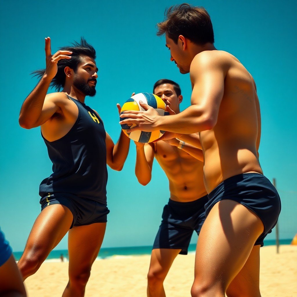 Visión periférica y comunicación en voley playa, clave para el rendimiento y la estrategia en el deporte.