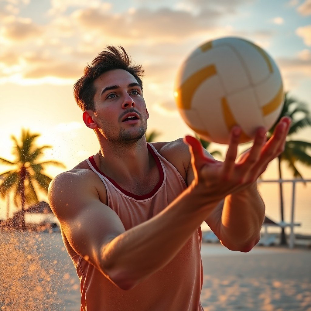 Il servizio nel beach volley es clave para ganar puntos y dominar el juego en la arena.